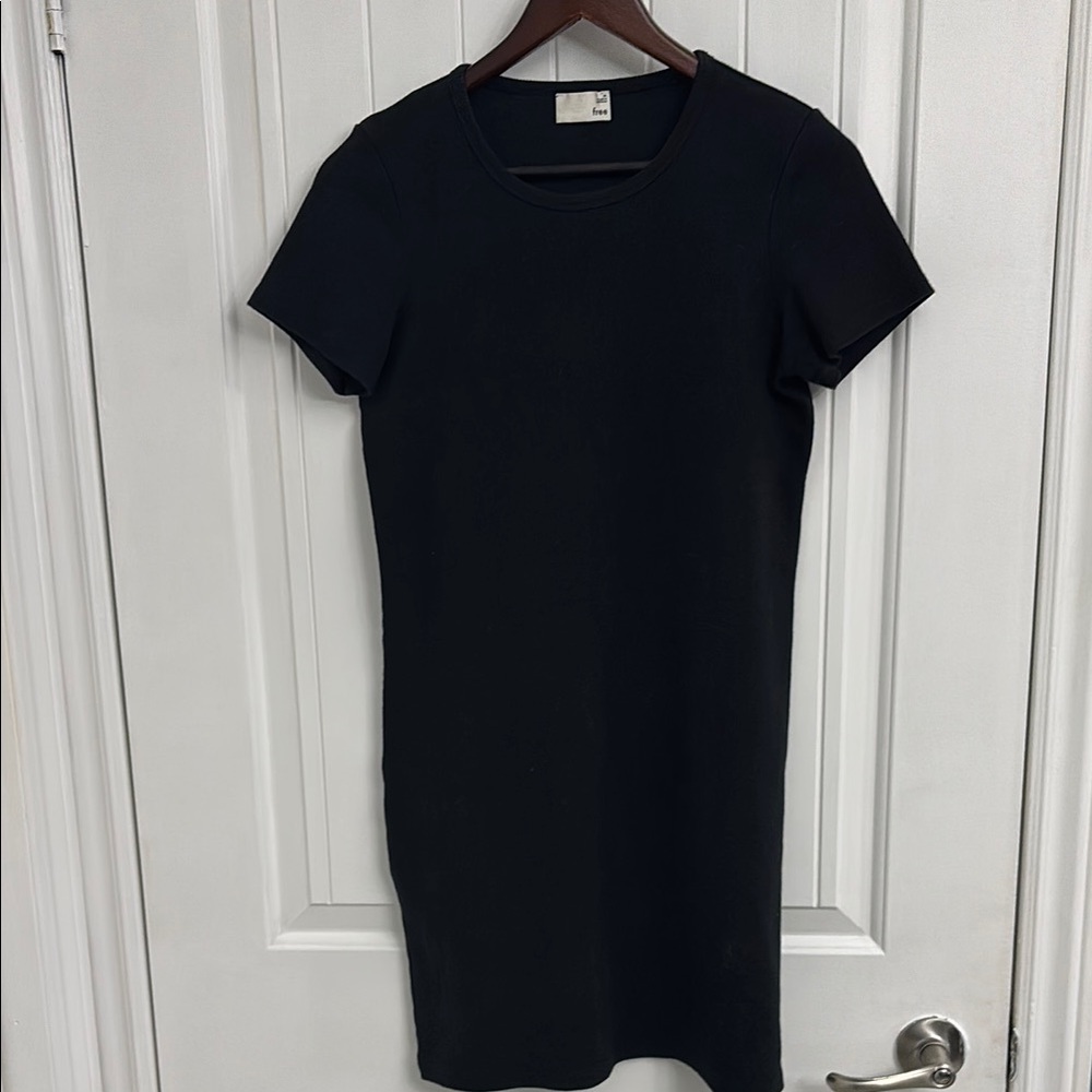 WILFRED Free Black Rib Knit Dress